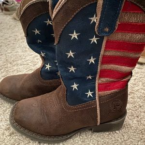 Roper American Patriot Boots. Unisex. Size 9.